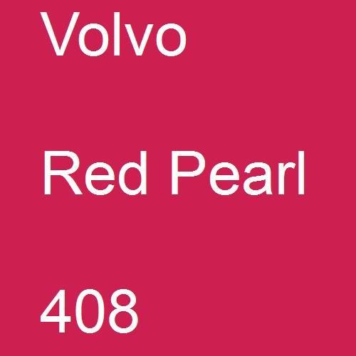 Volvo, Red Pearl, 408.